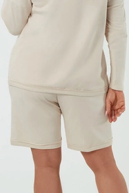 Italian Fashion Madri kr.sp. Spodenki szorty, beż