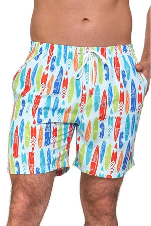 Moraj KSZ2600-004 Kostium kąpielowy bermudy, patt2-blue