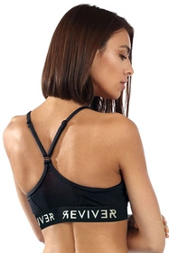 Reviver F5523 Top fitness, czarny-biel