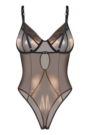 Obsessive Soranna crotchless teddy Body sexy, black