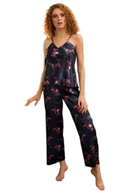 Dkaren DK-KI-009 Nocna piżama, granat