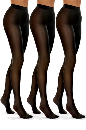 Vivisence 8104 3-pack Comfort 40 DEN Wyrób pończoszniczy rajstopy, nero