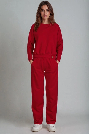 Vivisence 9205kmpl Komplet bluza+spodnie, czerwony