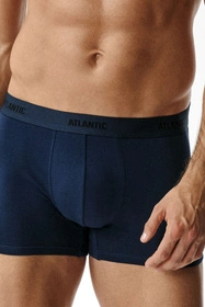 Atlantic 6SMH-004 6-pack Majtki bokserki, indygo/szary/granat/khaki/niebieski ciemny/denim