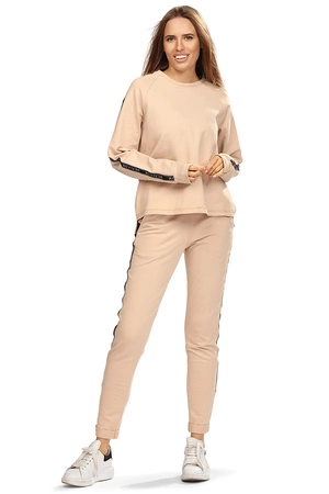 Reviver F9551 Spodnie dres, beżowy
