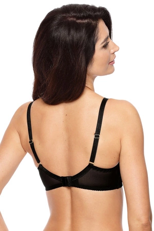 Gorteks Melanie/B4 Biustonosz usztywniany, czarny