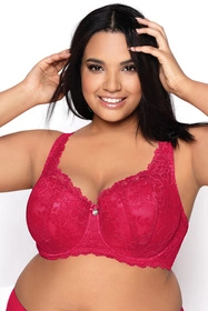 Mat 053/22 Carmela Big Biustonosz usztywniany, rubin