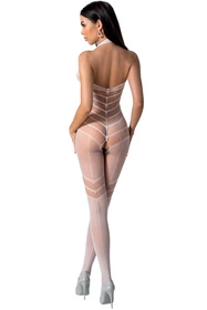 Passion BS100 Body bodystocking, white