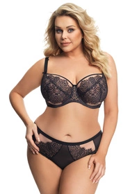 Gorsenia K677 Ravenna Biustonosz miękki, czarny