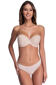 Ava 1787 Last Night Biustonosz bardotka, beige