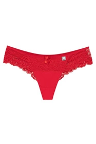 Wol-Bar Diamond 3503 Majtki szorto-stringi, czerwony