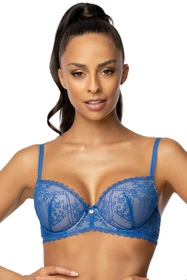 Mat 3637/11 Marina Biustonosz push-up, niebieski