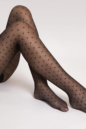 Fiore Olivia 15 DEN G6079 Wyrób pończoszniczy rajstopy, black
