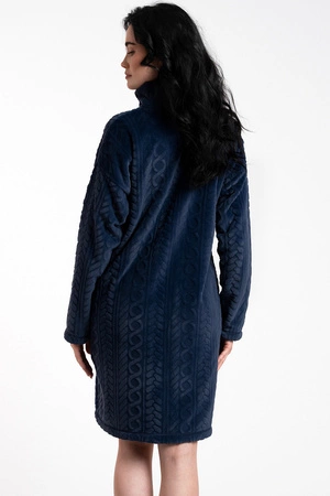 Italian Fashion Rena dł.r. Nocna szlafrok, granat