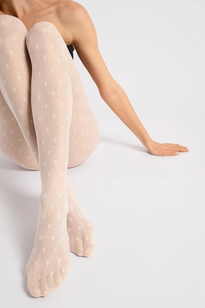 Fiore Hailey 15 DEN G6104 Wyrób pończoszniczy rajstopy, ecru