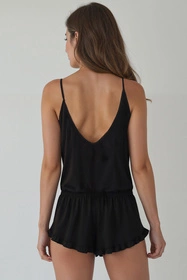 Vivisence 2044 Nocna komplet top + szorty, czarny