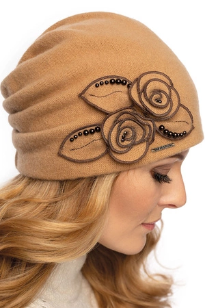 Vivisence 7068 Nakrycie głowy czapka, beżowy