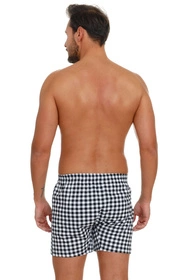 Doctor Nap BOX.5165 Majtki bokserki, black/white