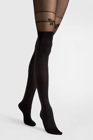 Fiore Fiocco 40 DEN G6141 Wyrób pończoszniczy rajstopy, black
