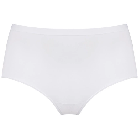 Italian Fashion Ibiza maxi Majtki wysokie figi, biały