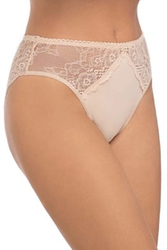 Babell BBL 173 Majtki wysokie figi, beżowy