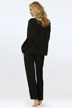 Dkaren Amina-Kpl Nocna piżama, czarny