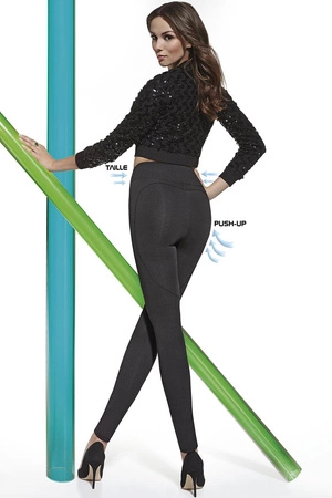 Bas Bleu Ginger Legginsy klasyczne, black