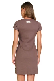 Doctor Nap TCB.7303 Nocna koszula, mocha mousse