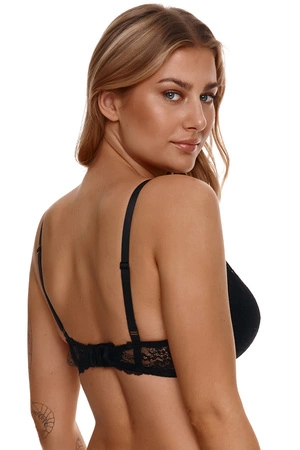 Lupo 2315 Biustonosz push-up, czarny