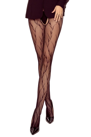 Passion TiOpen 036 Wyrób pończoszniczy rajstopy, black