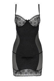 Avanua Hanan chemise Nocna komplet koszulka + stringi, black