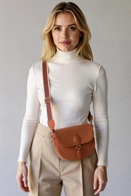 Vivisence T0007 Torebka na ramię, karmelowy