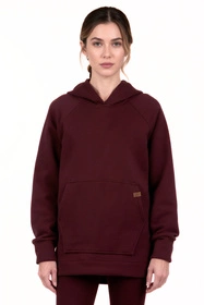 Vivisence 9006 Bluza nierozpinana, bordowy