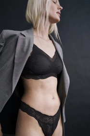 Triumph 10215939 Lift Smart P EX Biustonosz usztywniany, 0004-black