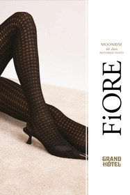 Fiore Moonrise 60 DEN G6100 Wyrób pończoszniczy rajstopy, black