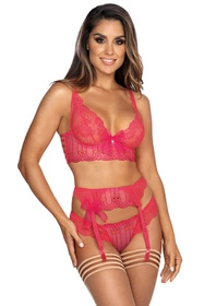 Axami V-9551 Biustonosz półgorset, różowy