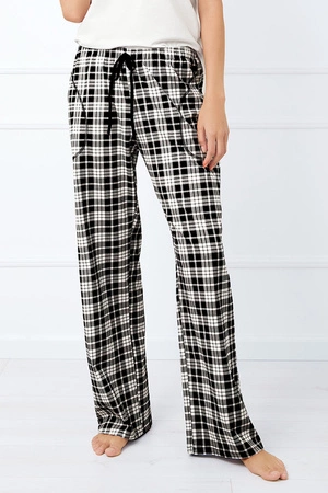 Italian Fashion Klara dł.sp. Spodnie dres, druk/biały