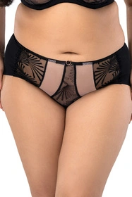 Nessa Candy N02 Majtki wysokie figi, czarny