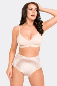 Babell BBL 103 Majtki wysokie figi, beżowy