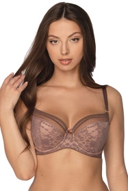 Gaia 1191 Bice Biustonosz półusztywniany, brązowy