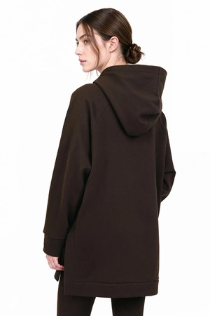 Vivisence 9006 Bluza nierozpinana, brązowy