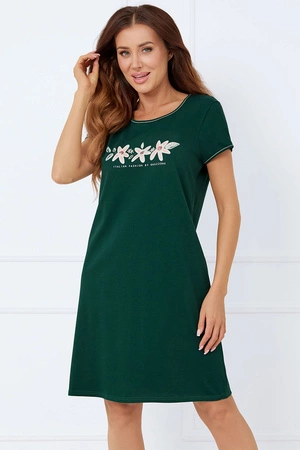 Italian Fashion Florisa kr.r. Nocna koszula, c.zielony