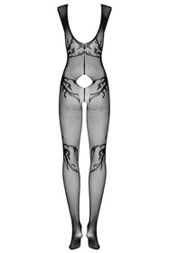 Obsessive Bodystocking F241 Body bodystocking, czarny