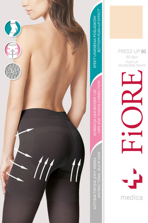 Fiore Press Up 60 den M5212 Wyr�b po�czoszniczy rajstopy, light natural