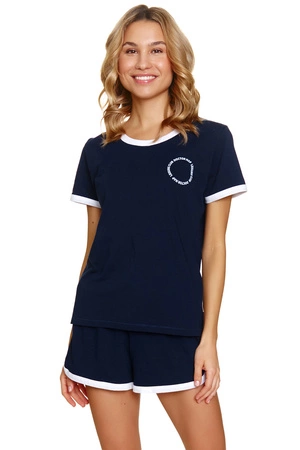 Doctor Nap PM.7217 Nocna piżama, navy blue
