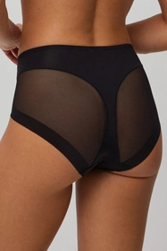 Ysabel Mora 19602 Majtki wysokie figi, black