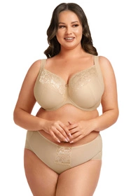 Nessa Omena New N507 Maxi Biustonosz miękki, beżowy