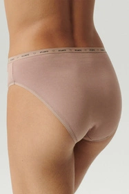 Atlantic 3CLP-010 3-pack Majtki figi, ecru/beż/ciemny beż