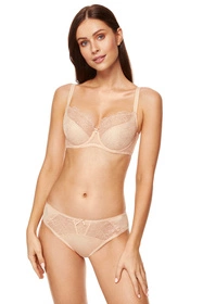 Gorteks Pamela/B3 Biustonosz półusztywniany, beżowy