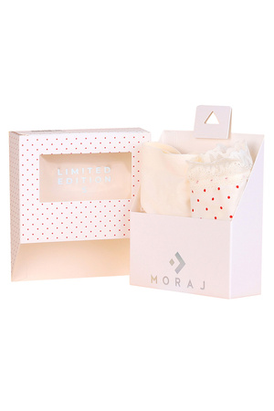 Moraj BCL1900-009/2 pak Majtki stringi, ecru